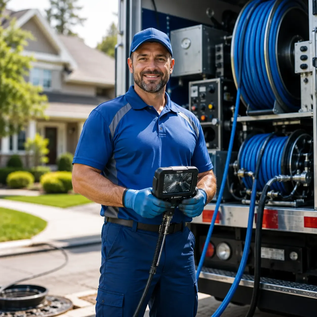 Local outdoor drain cleaning specialists in Hunter, OK